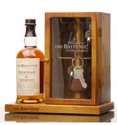 Balvenie Display Plinth & Keyring Holder With Balvenie 12 Years Old - Double Wood
