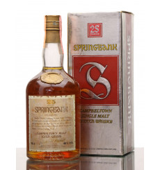 Springbank 25 Years Old (75CL)