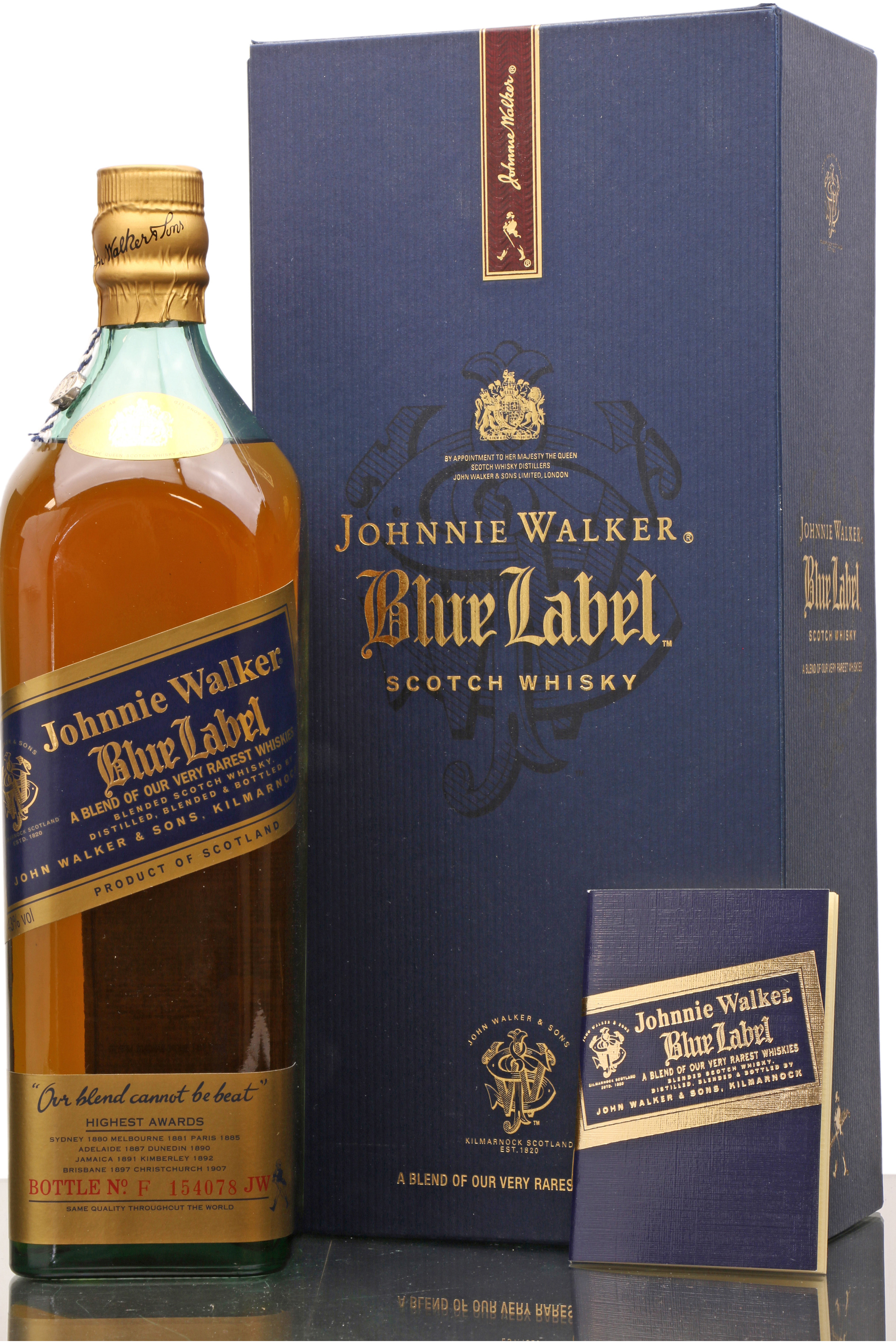 Johnnie Walker Blue Label - Duty Free (1 Litre) - Just Whisky Auctions