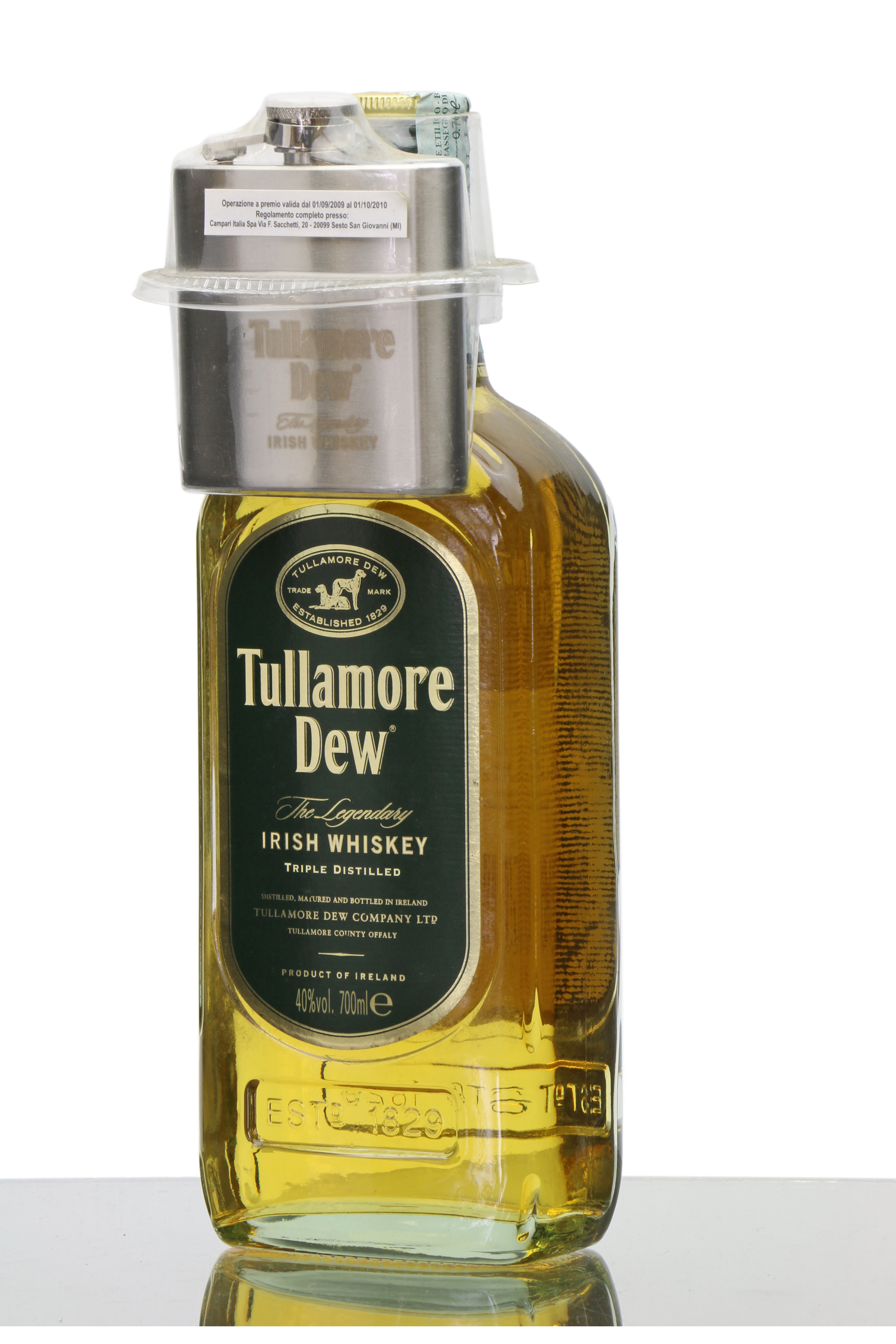 Tullamore Dew Irish Whiskey & Hip Flask - Just Whisky Auctions
