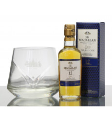 Macallan 12 Years Old - Double Cask Miniature & Glass
