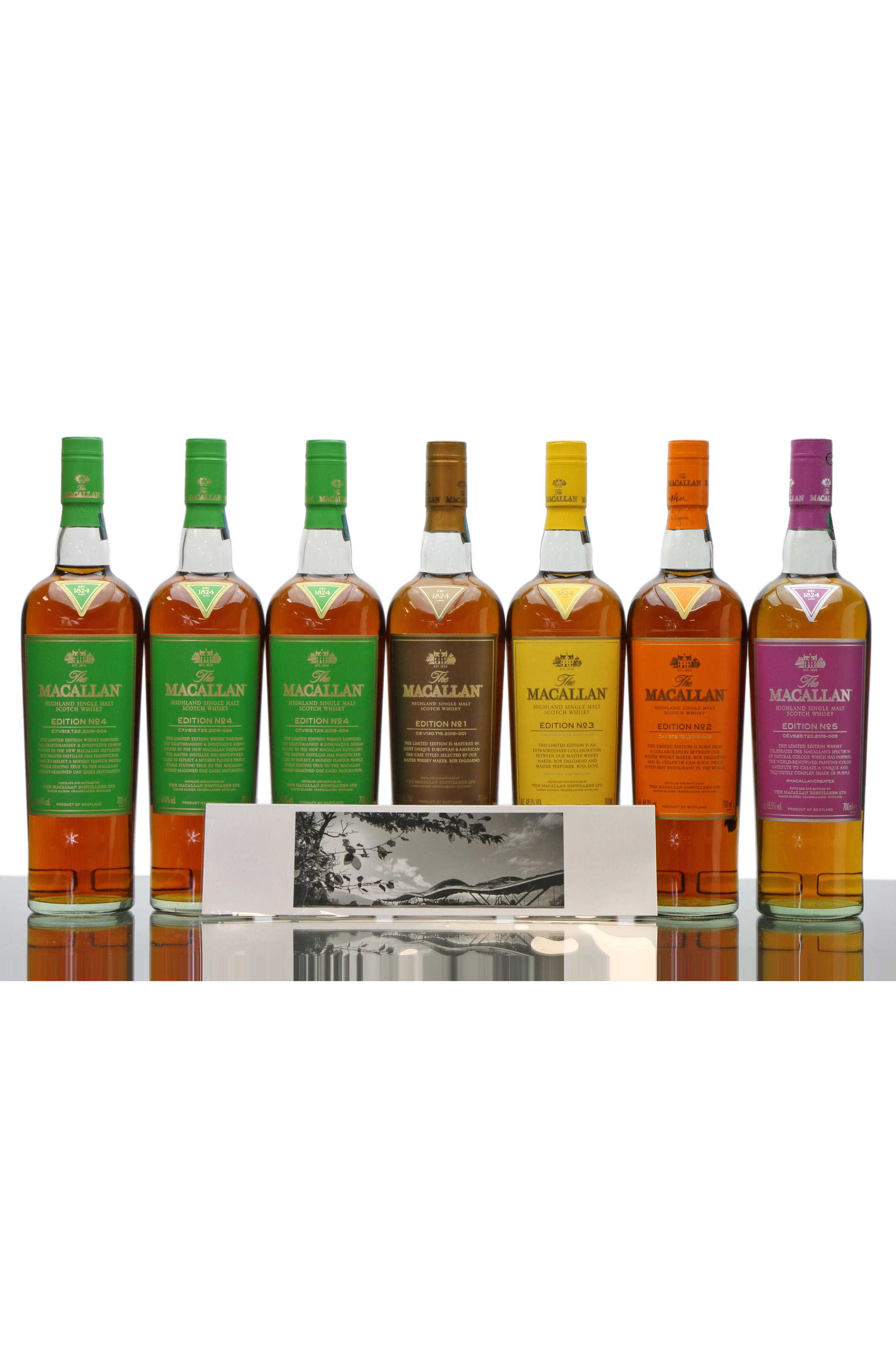 Macallan Edition No 1 2 3 4 3x70cl 5 Just Whisky Auctions