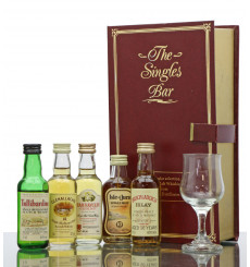 The Singles Bar Miniature Set - With Nosing Glass (5x5cl)