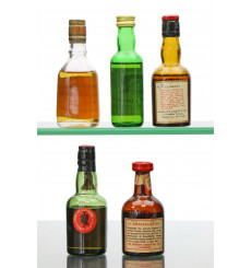 Assorted Whisky Liqueurs x5