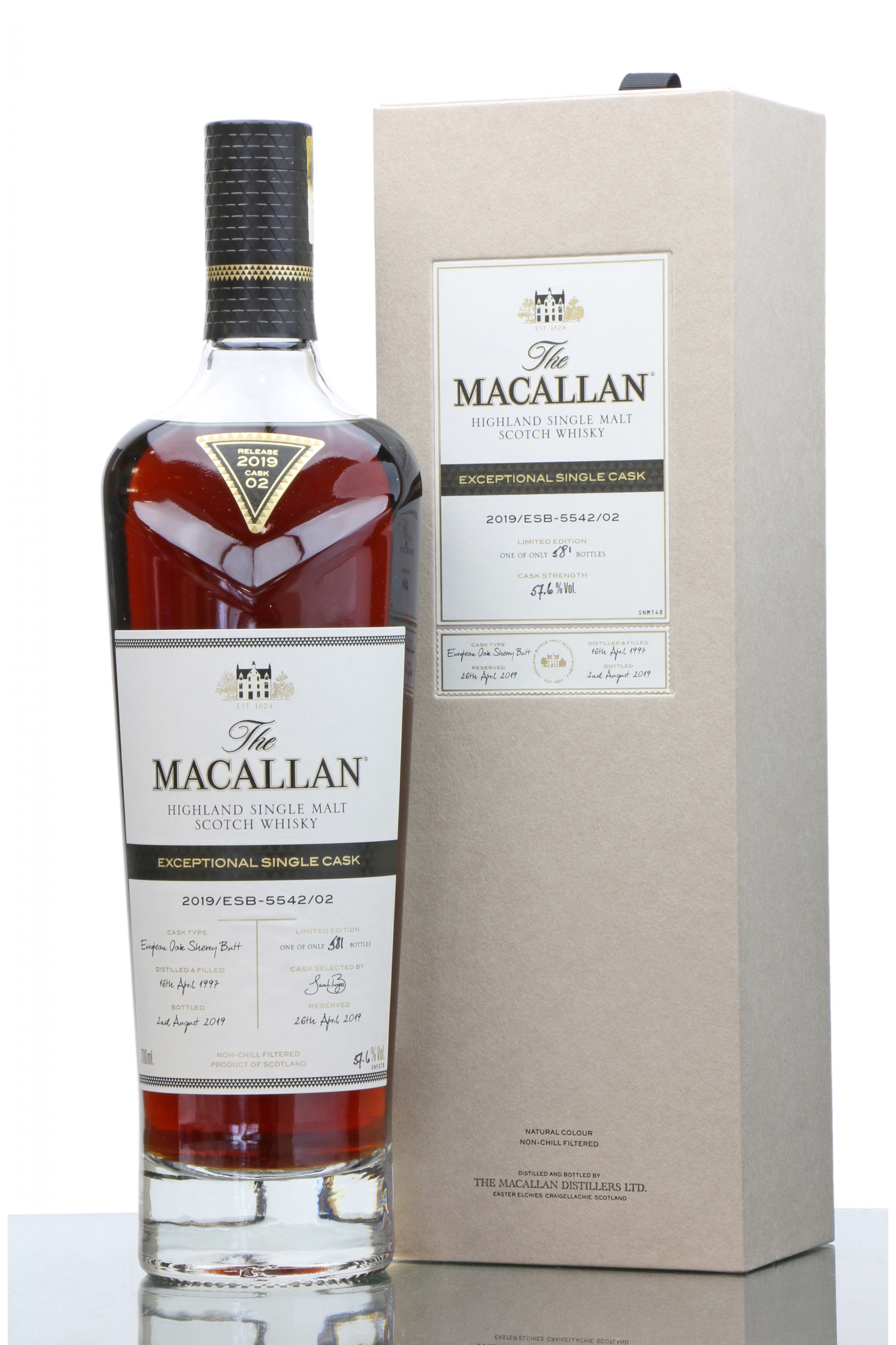 Macallan 1997 2019 Exceptional Single Cask No 5542 02 Just Whisky Auctions