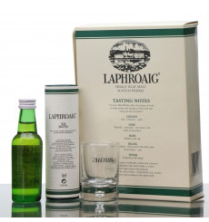 Laphroaig miniature (5cl) & Shot Glass Set