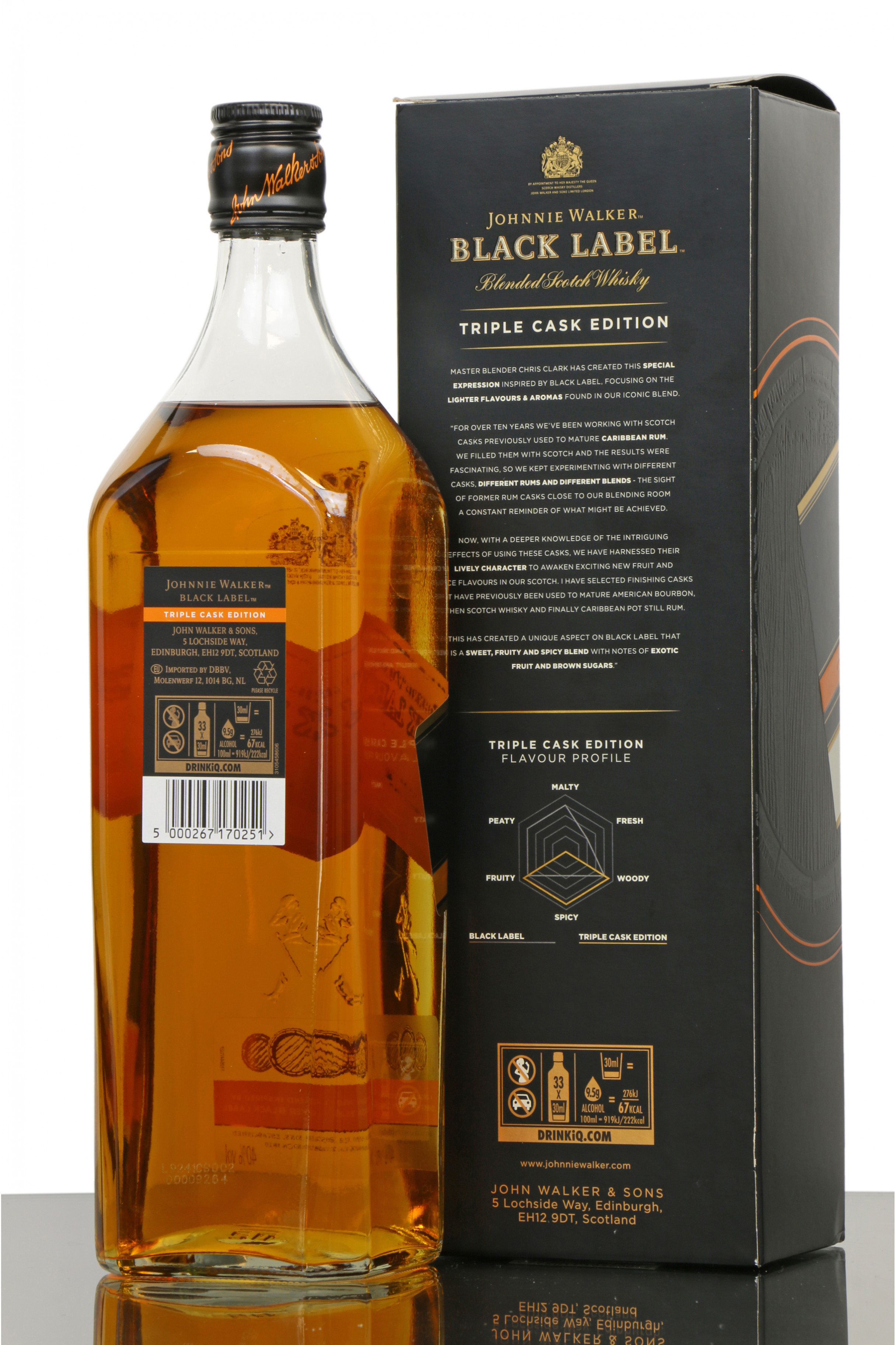 Wafel Draai vast nemen Johnnie Walker Black Label - Triple Cask Edition - Just Whisky Auctions