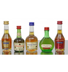 Assorted Cognac Miniatures x5