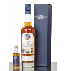 Glenfarclas & Glengoyne 25 Years Old - Broxburn Bottlers Ltd 25th Anniversary + Miniature