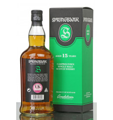 Springbank 15 Years Old