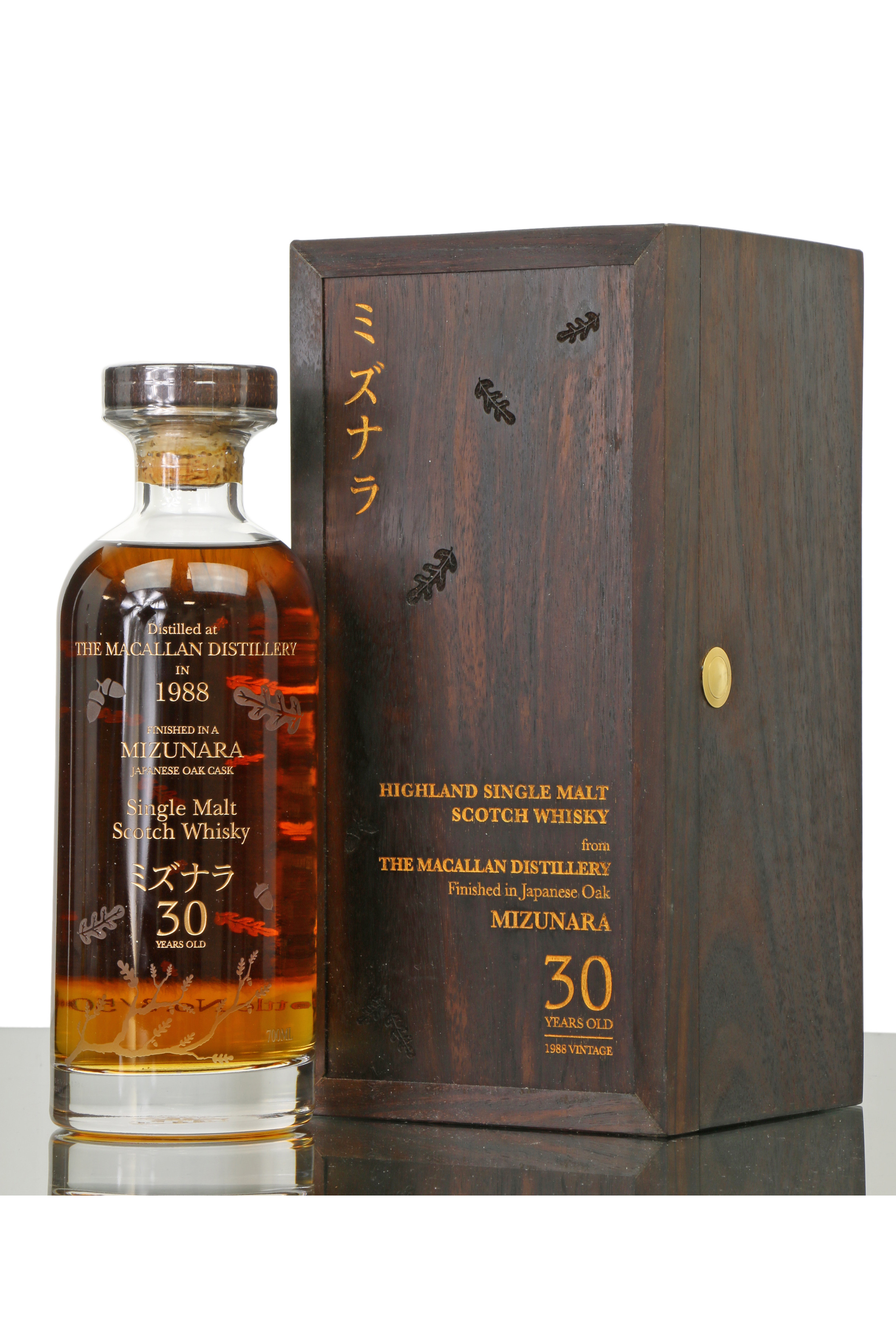 Macallan 30 Years Old 1988 Mizunara Cask Finish Just Whisky Auctions