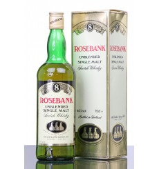 Rosebank 8 Years Old "Unblended" - The Distillers Agency Ltd *Leaking*