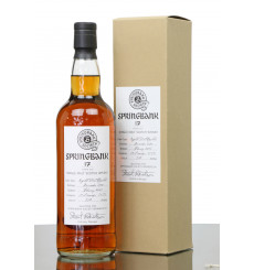 Springbank 17 Years Old 1990 - Selected for Springbank Society Members