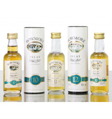 Assorted Bowmore Miniatures X3