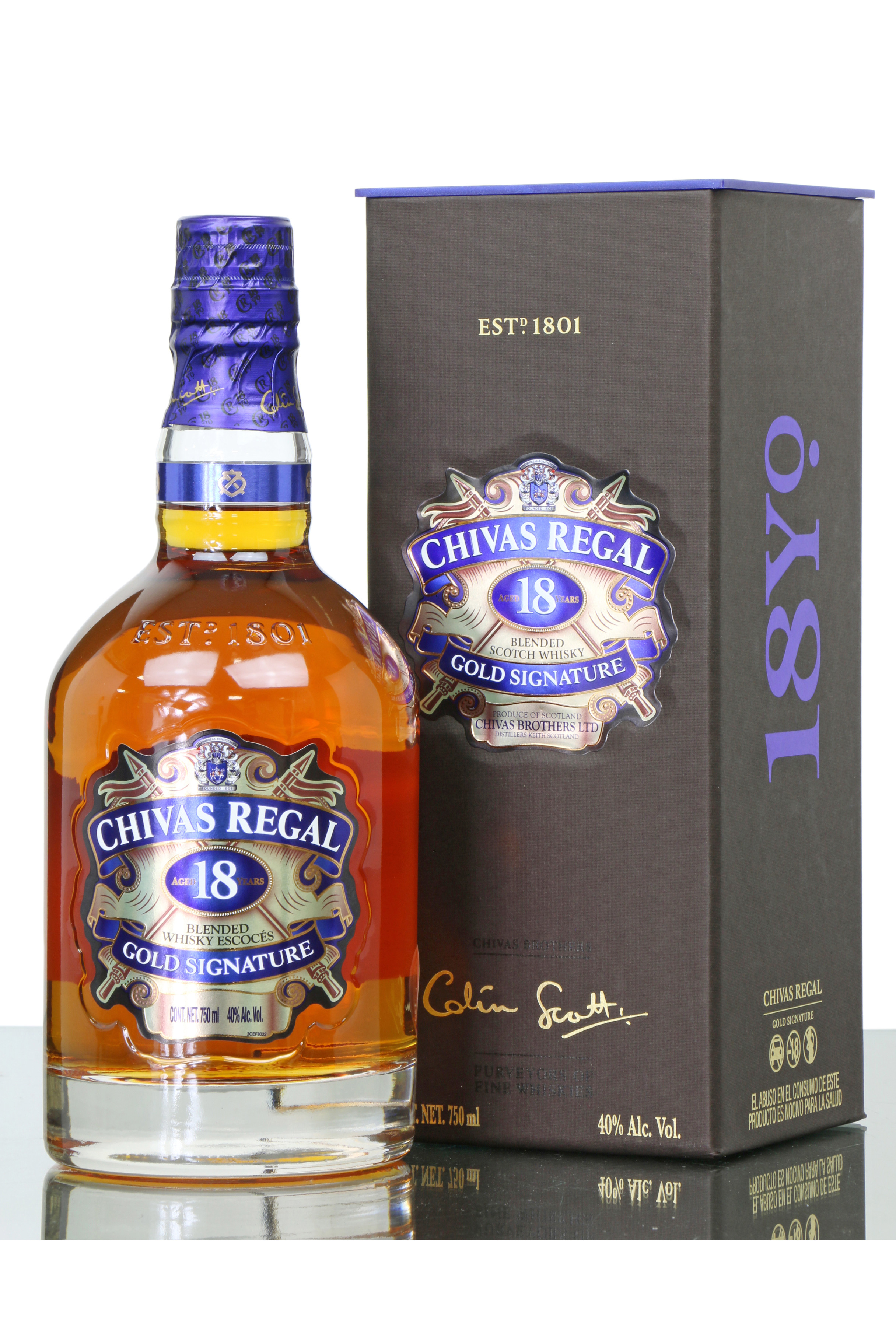 Chivas Regal Gold Signature 18-Year-Old Blended Scotch Whisky