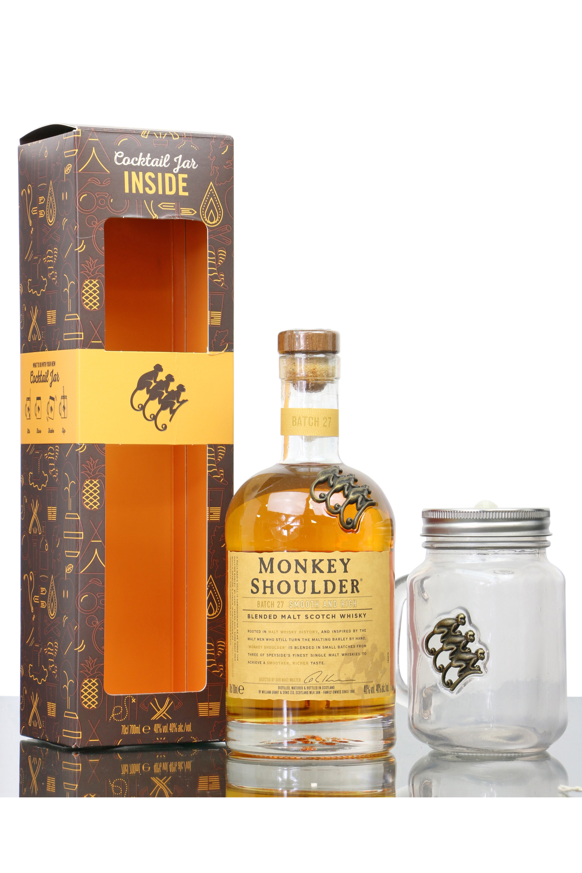 27 Whisky Batch Mixing Made Auctions - - Shoulder Just Monkey for