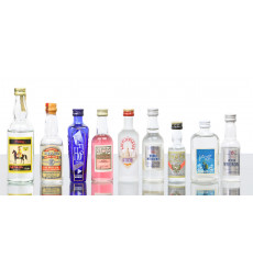 Assorted Vodka Miniatures (x9)