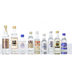 Assorted Vodka Miniatures (x9)