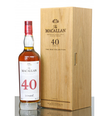 Macallan 40 Years Old The Red Collection Just Whisky Auctions