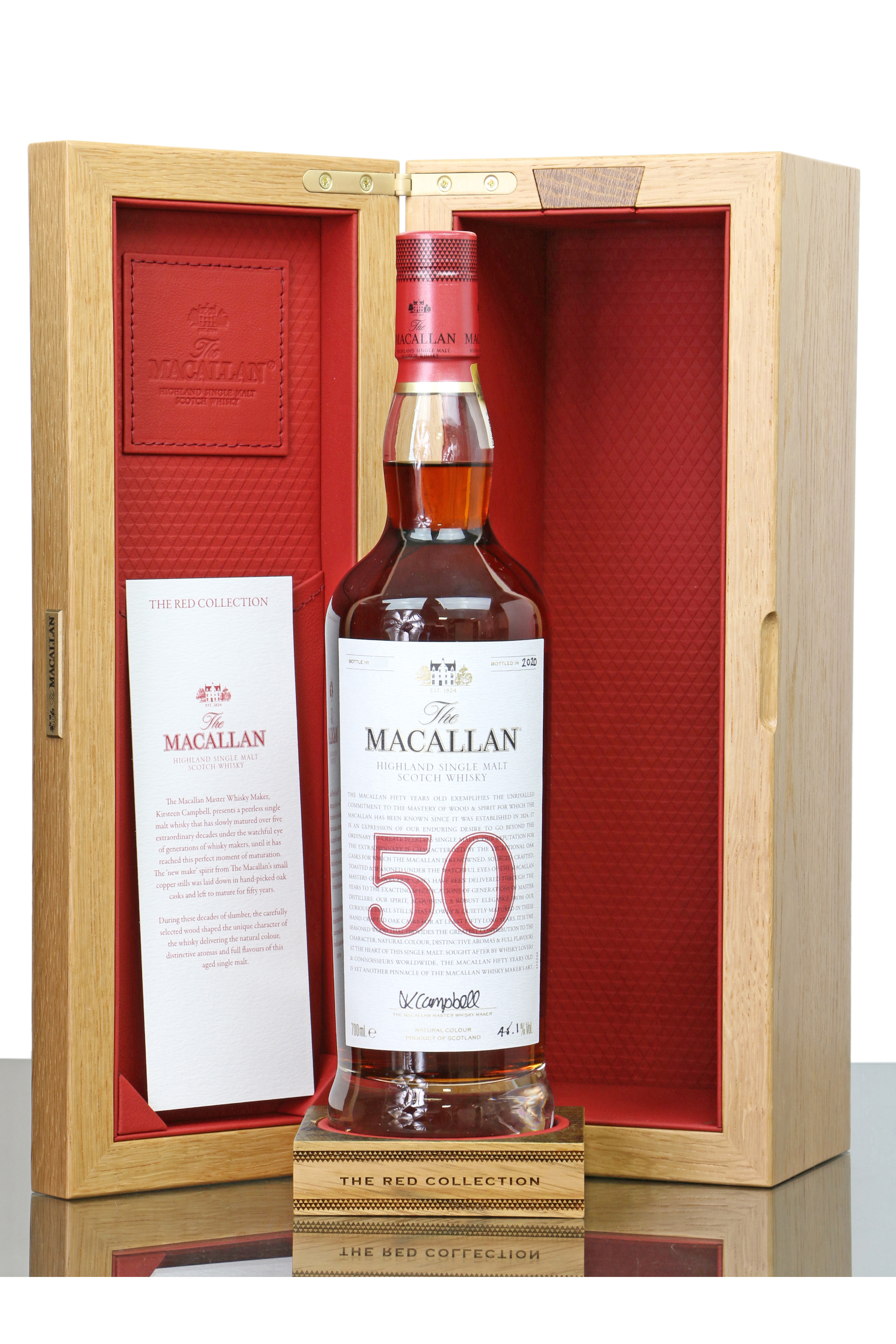 Macallan 50 Years Old The Red Collection Just Whisky