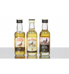 Assorted Famous Grouse Miniatures x 3