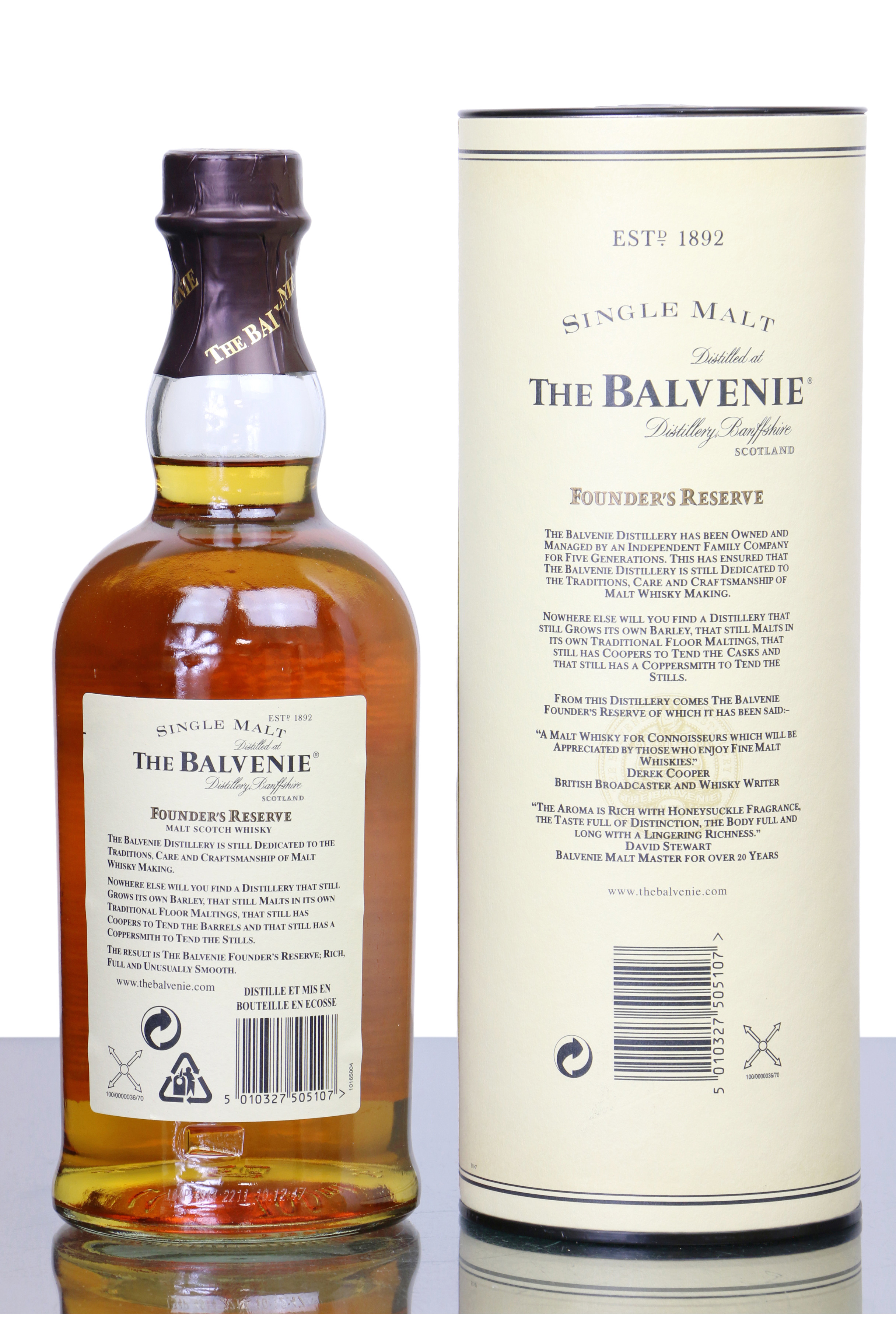 Balvenie single malt founders reserve