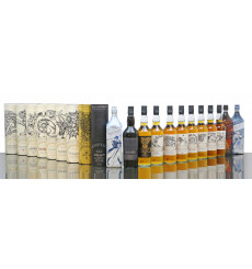 Game of Thrones Limited Edition Set Incl Johnnie Walker White Walker (9x70cl, 3x100cl)