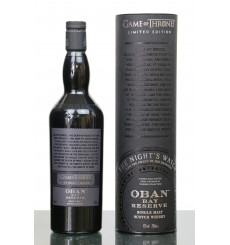 Oban Game of Thrones Limited Edition - The Night's Watch
