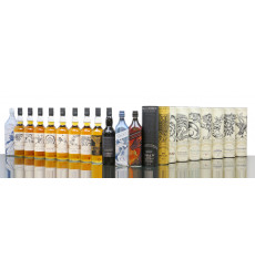 Game of Thrones Limited Edition Set Incl Johnnie Walker White Walker (9x70cl, 3x100cl)