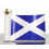 Rutherford's Ceramic Miniature - Saltire Flag (5cl)