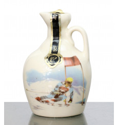 Rutherford's Ceramic Miniature - Skier Decanter (5cl)