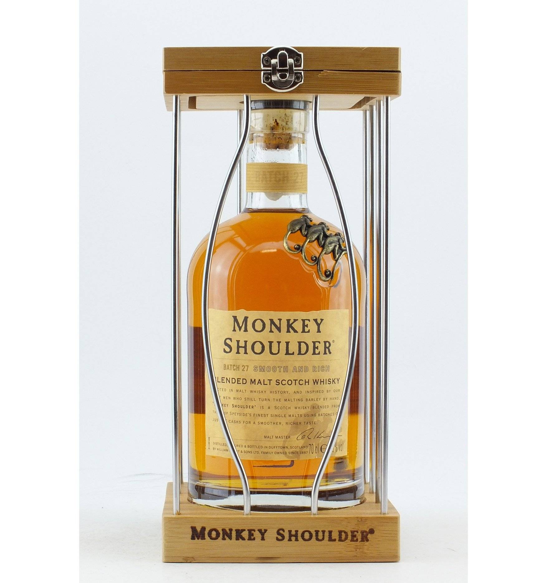 Monkey Shoulder - Batch 27 Cage Limited Edition - Just Whisky Auctions