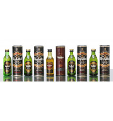 Assorted Glenfiddich Miniatures x 5 - inc 15 Year Old Solera (5x5cl)