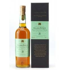 Glen spey 21 Years Old 1989 - 2010 Cask Strength Limited Edition