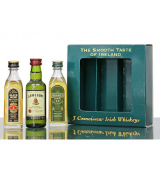 3 Connoisseur Irish Whiskeys (3x5cl)