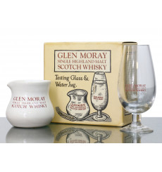 Glen Moray Tasting Glass & Water Jug