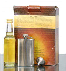 Glenmorangie Hip Flask, Funnel, & Miniature Gift Set (10cl)