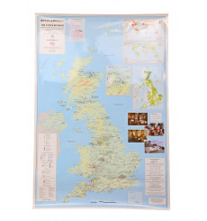 Distilling And Brewing Whisky Map Of The UK x2