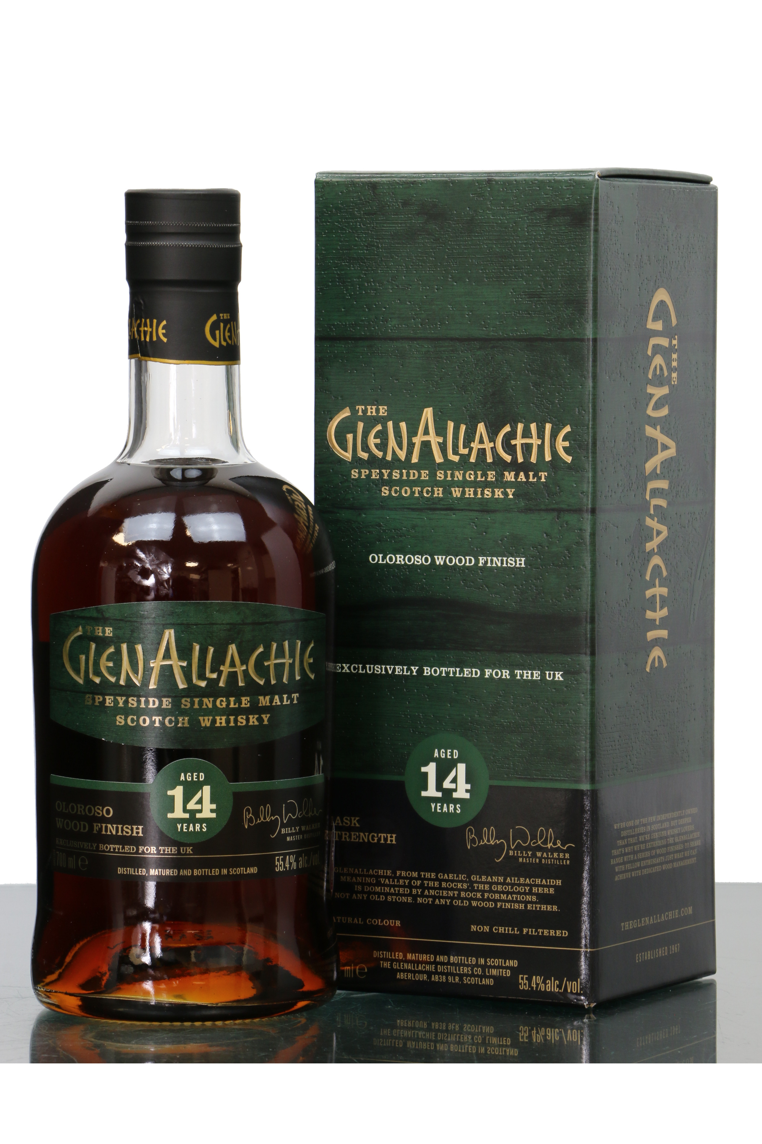 Glenallachie 14 Years Old - Oloroso Wood Finish UK Exclusive - Just Whisky Auctions