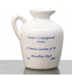 Macallan 10 Years Old - Woodford London Underground Series Decanter Miniature (5cl)