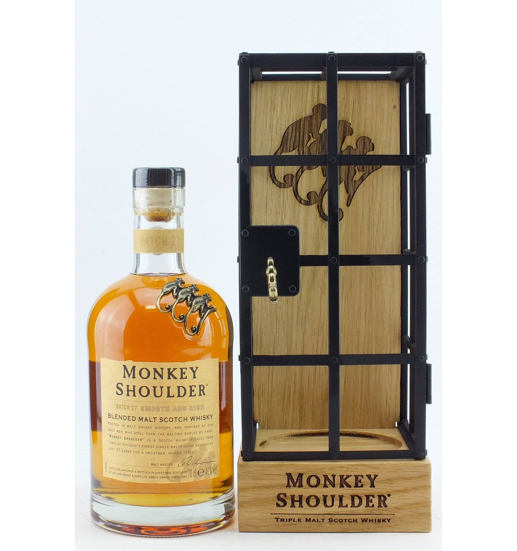 Monkey Shoulder - Batch 27 Caged Limited Edition - Just Whisky Auctions