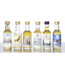 Assorted Air Force Miniatures x 6 Incl Bowmore 10