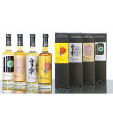 The Essence Of Suntory - Rich Type, Rice Whisky, Clean Type & Sakura (4x 50cl)