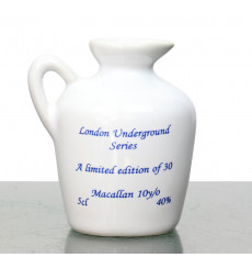 Macallan 10 Years Old - Embankment London Underground Series Decanter Miniature (5cl)