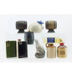 Assorted Miniature x 10 - Ceramics & Barrels