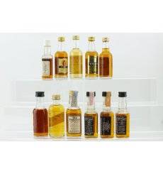 Assorted Bourbon Miniatures x 11