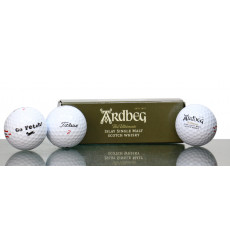 Ardbeg Titleist Go Fetch Golf Balls (Pack of 3)