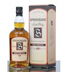 Springbank 10 Years Old - 100 Proof (Early 2000's)