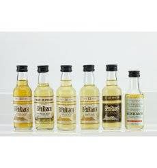 BenRiach miniatures x 6 - Incl 20 Years Old
