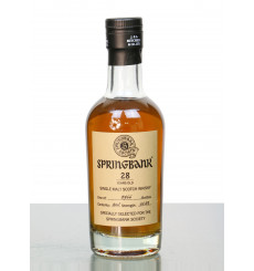 Springbank 28 Years Old - Selected For Springbank Society Members (20cl)